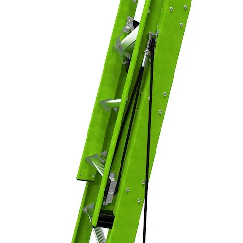 Little Giant Ladders 20' SumoStance Systems Extension Ladder, Fiberglass, Type 1A, 300lbs. rated