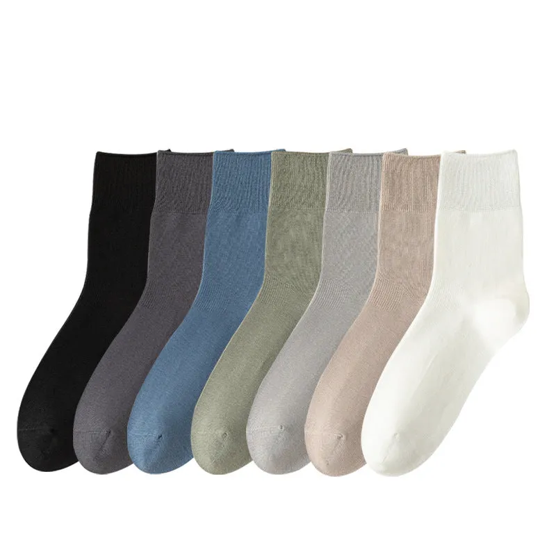 Men's Anti-Pill Seamless Cotton Socks