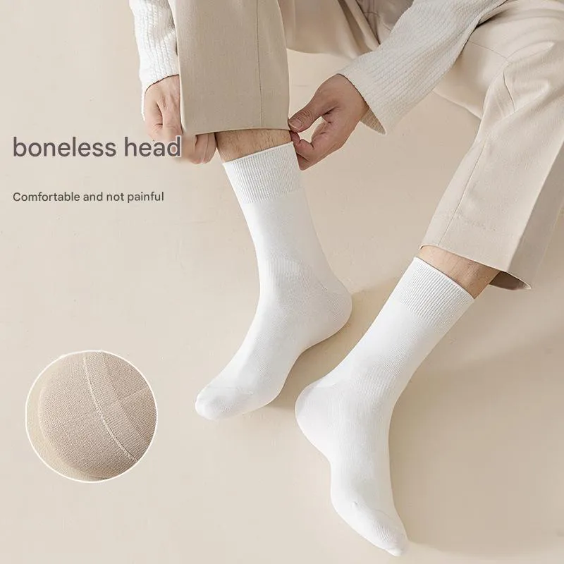 Men's Anti-Pill Seamless Cotton Socks