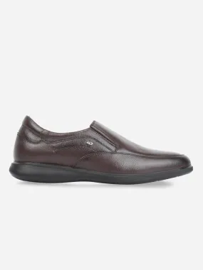 Men's Brown Round Toe Comfort Fit Semi Formal (ID2248)