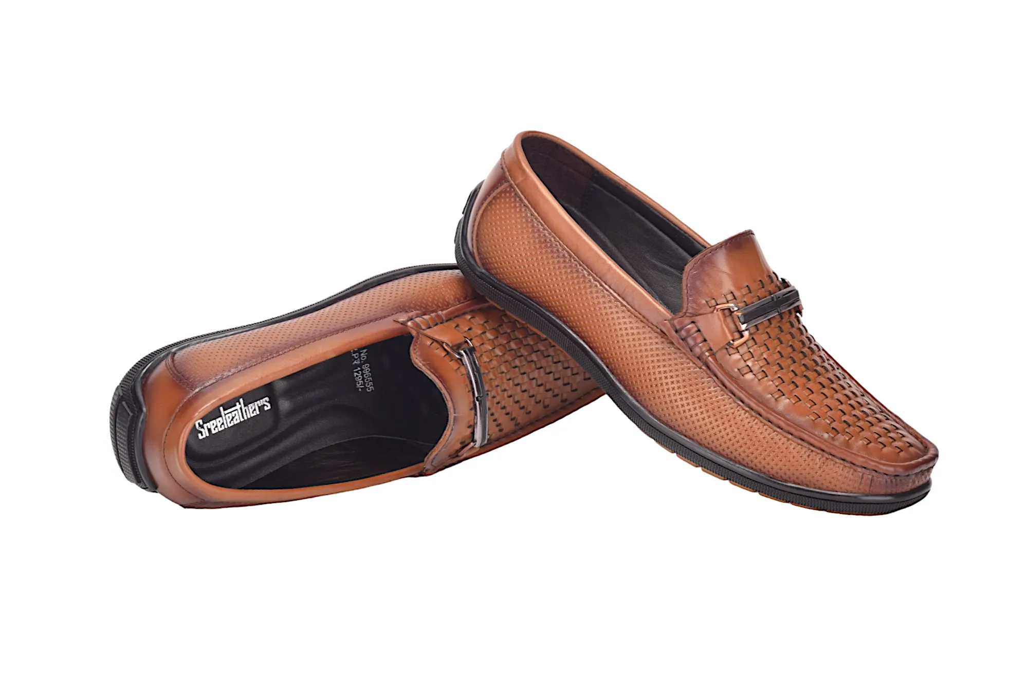 MENS LEATHER LOAFER SHOE 996555