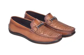 MENS LEATHER LOAFER SHOE 996555