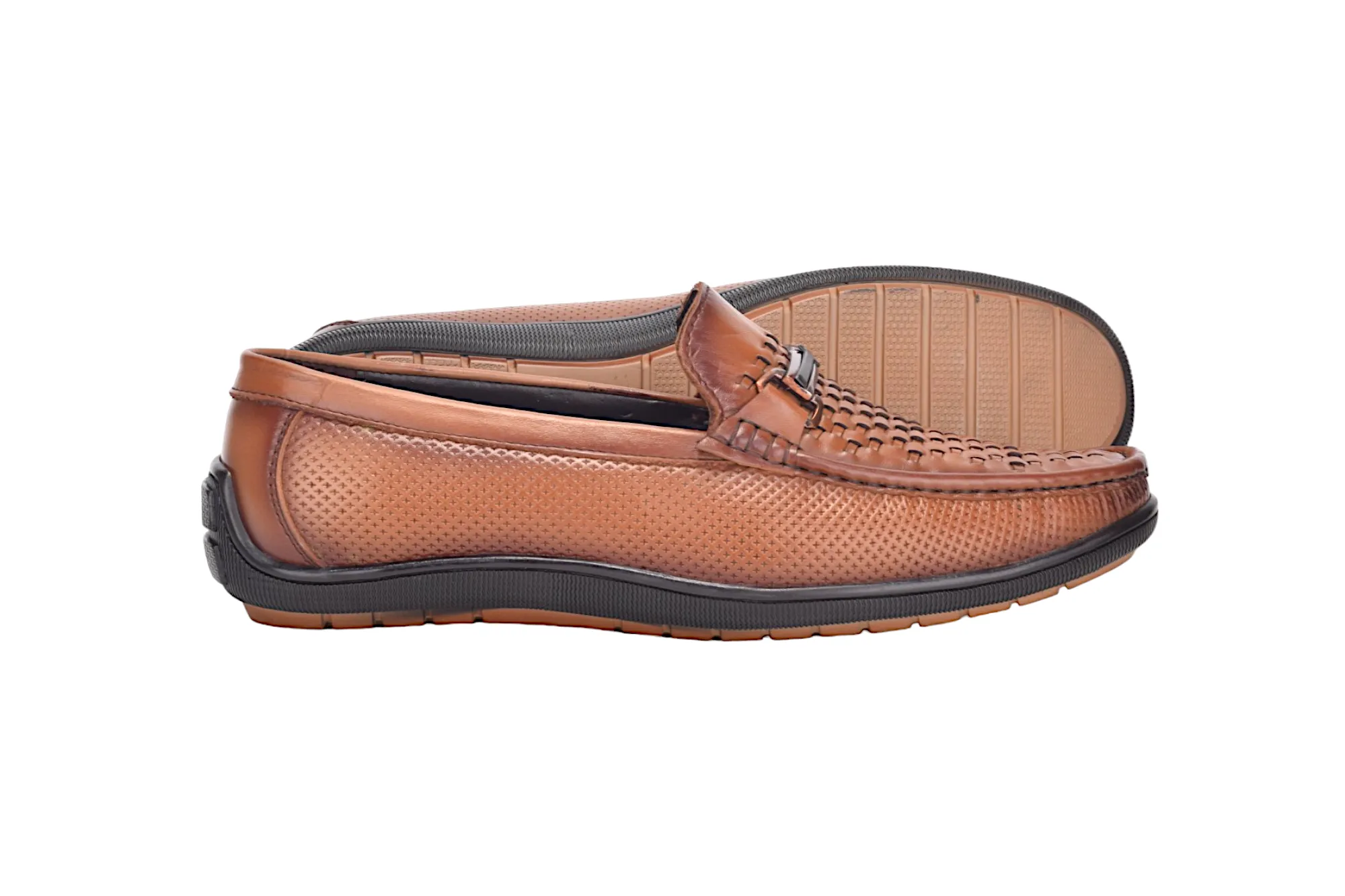 MENS LEATHER LOAFER SHOE 996555