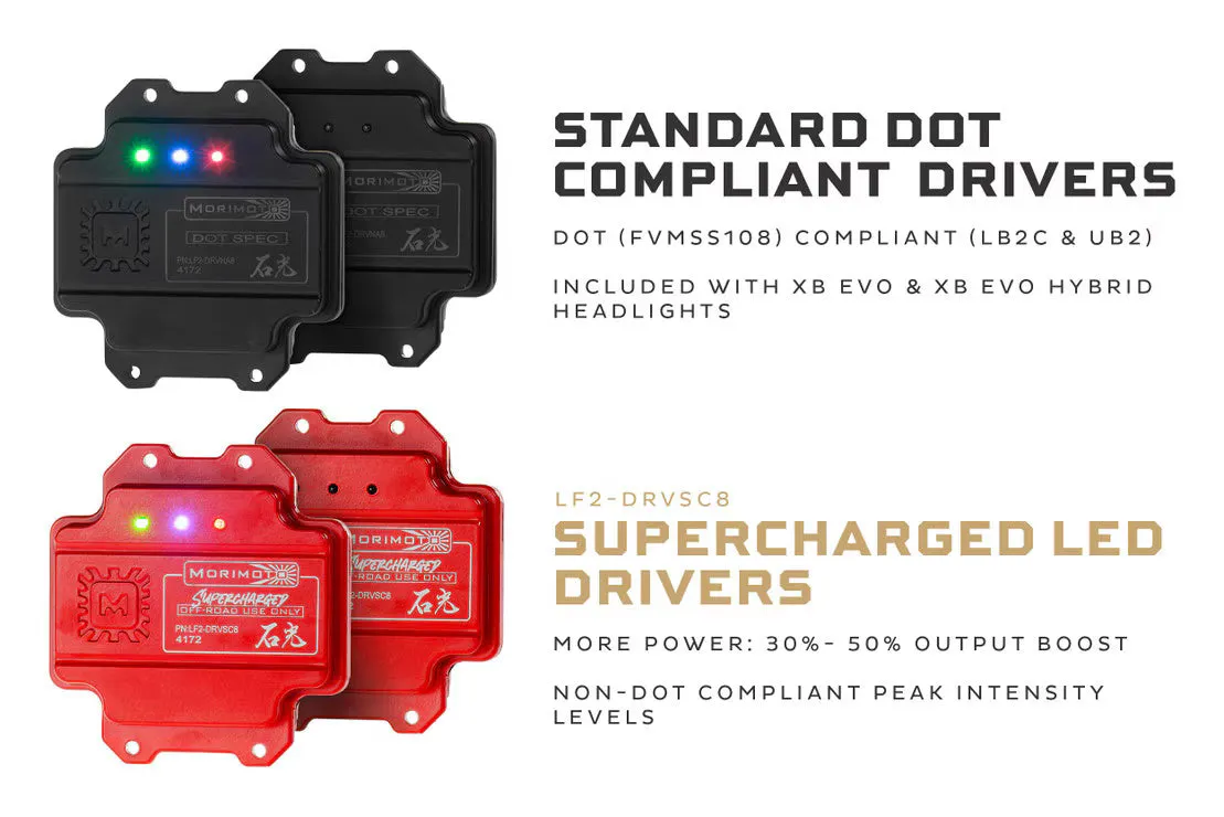 Morimoto Supercharged Drivers: 14-24 4Runner XB Evo / XB Evo Hybrid