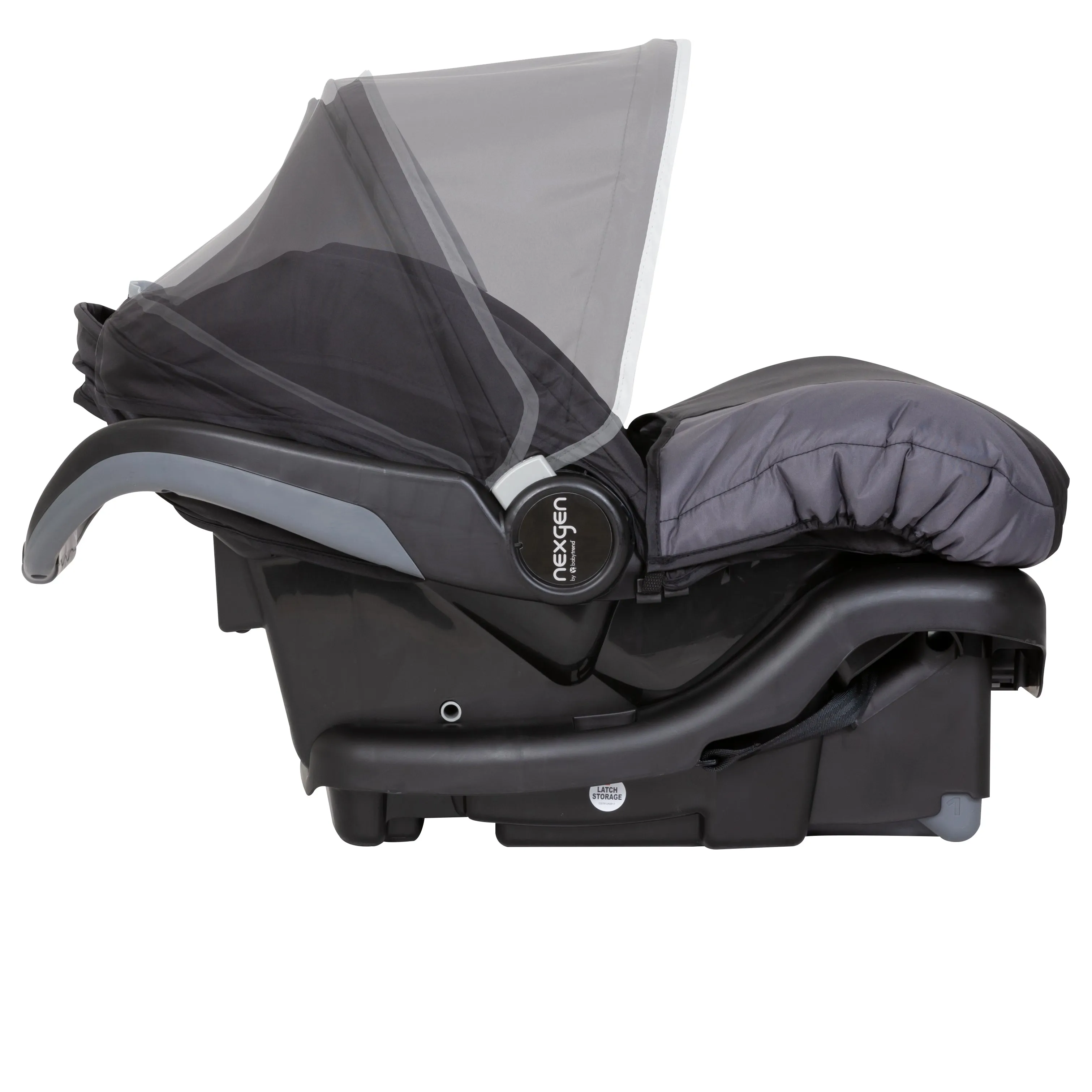 NexGen® Ally™ 35 Infant Car Seat with Comfy Cover - Castle Black