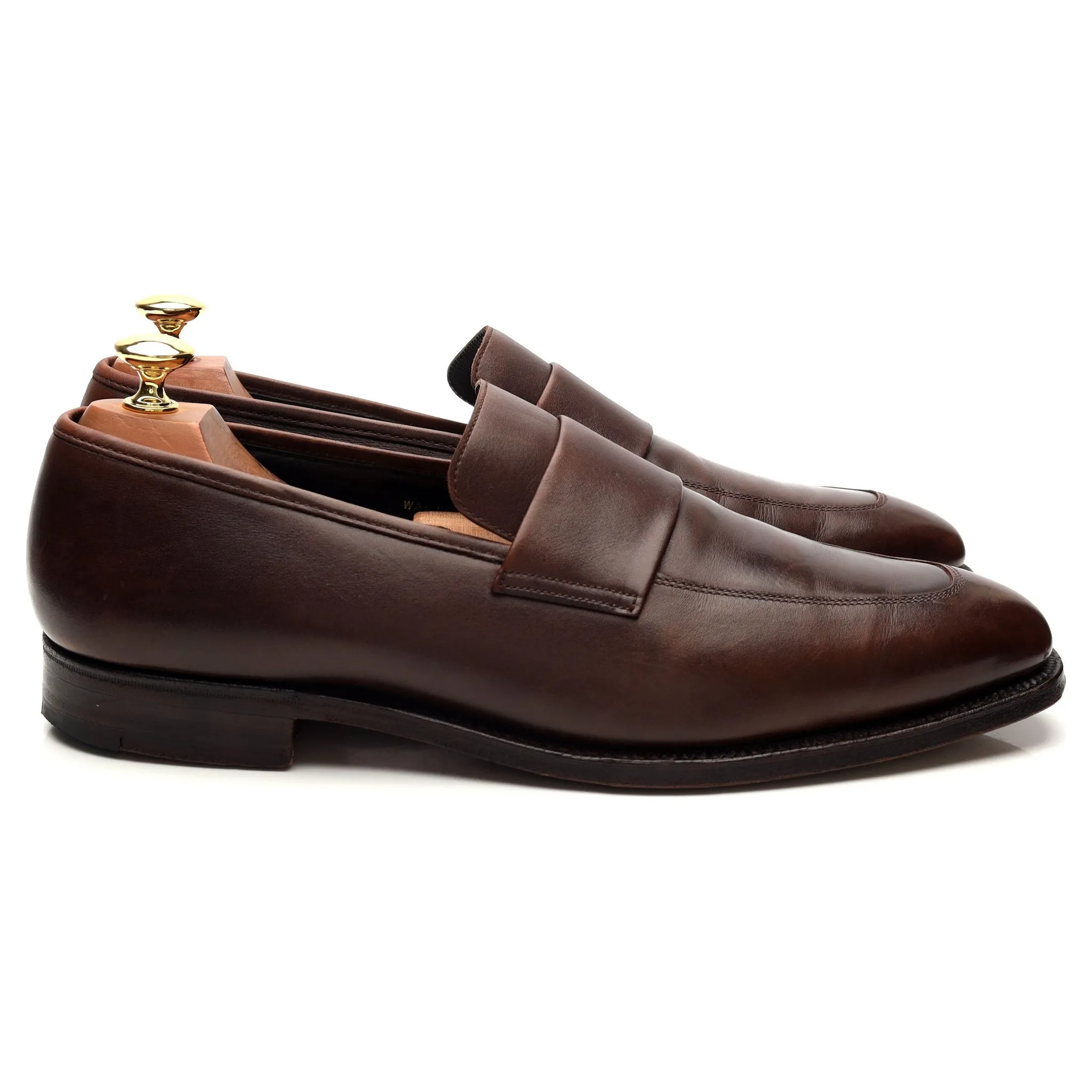 Richard James 'Walton' Dark Brown Leather Loafers UK 9.5 E