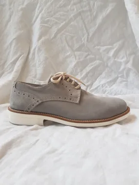 Roman Rock - Camoscio Grey Suede Derby