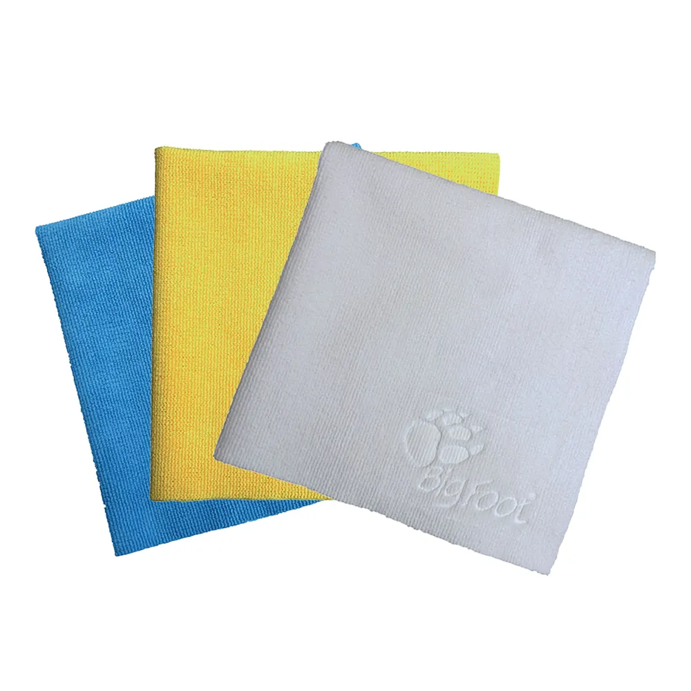 RUPES Premium DA Microfibre Polishing Towel System Blue, Yellow & White