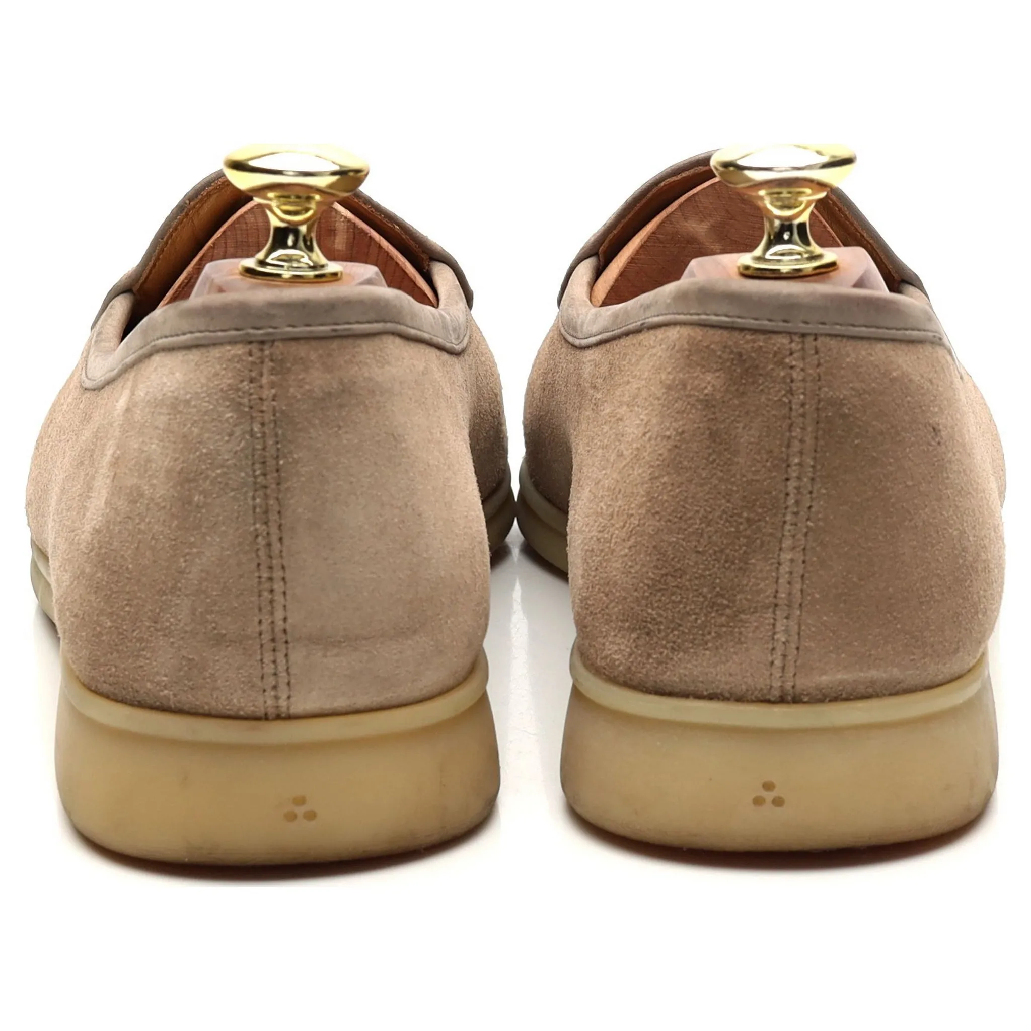 'Sagan Stride' Beige Suede Slip On Loafers UK 7 / UK 7.5