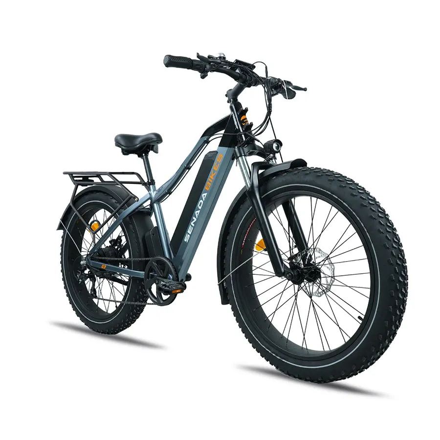 Senada Saber Pro - Electric Fat Tire Mountain Bike - Top Speed 28mph - 1000W