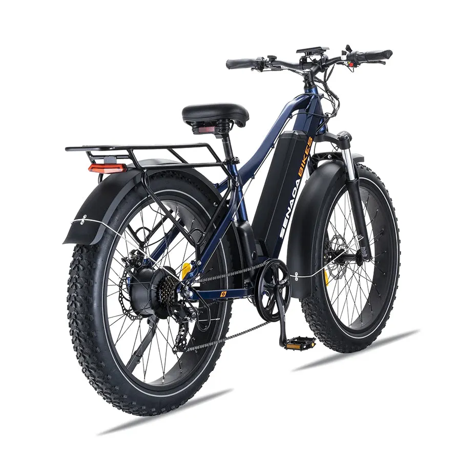 Senada Saber Pro - Electric Fat Tire Mountain Bike - Top Speed 28mph - 1000W