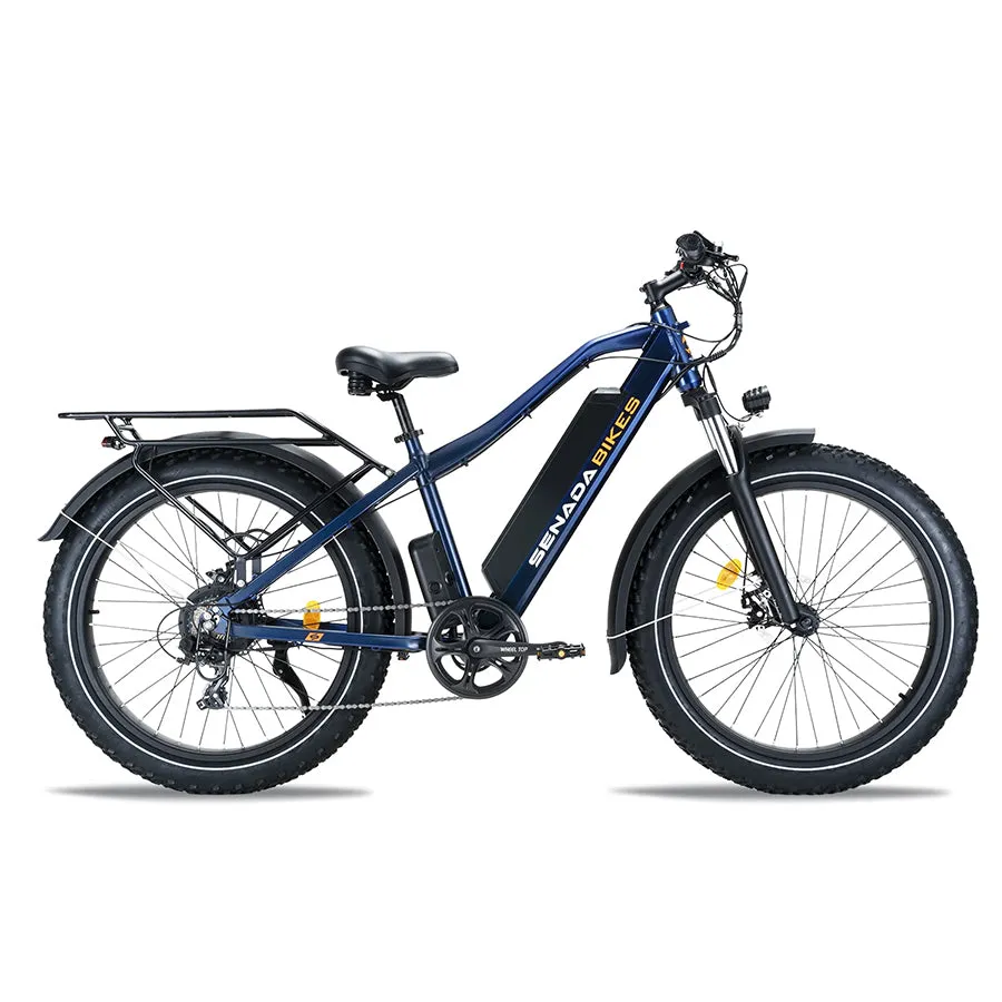 Senada Saber Pro - Electric Fat Tire Mountain Bike - Top Speed 28mph - 1000W