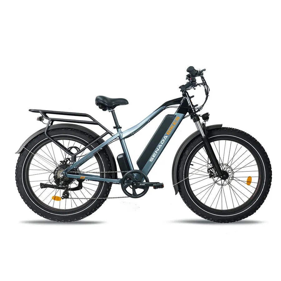 Senada Saber Pro - Electric Fat Tire Mountain Bike - Top Speed 28mph - 1000W