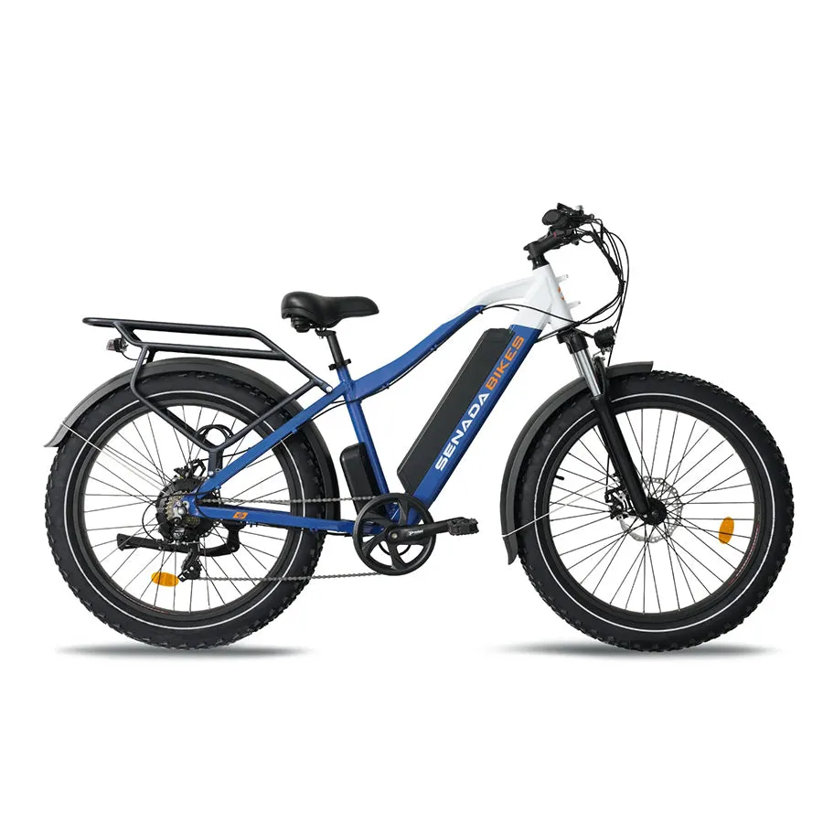 Senada Saber Pro - Electric Fat Tire Mountain Bike - Top Speed 28mph - 1000W