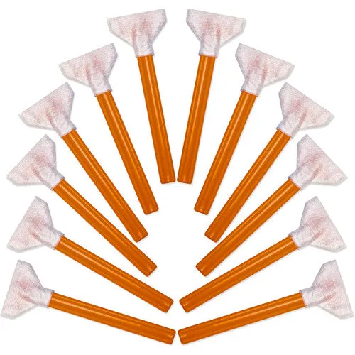 Sensor Cleaning DHAP Orange Vswabs for Medium Format DSLR (12-Pack)