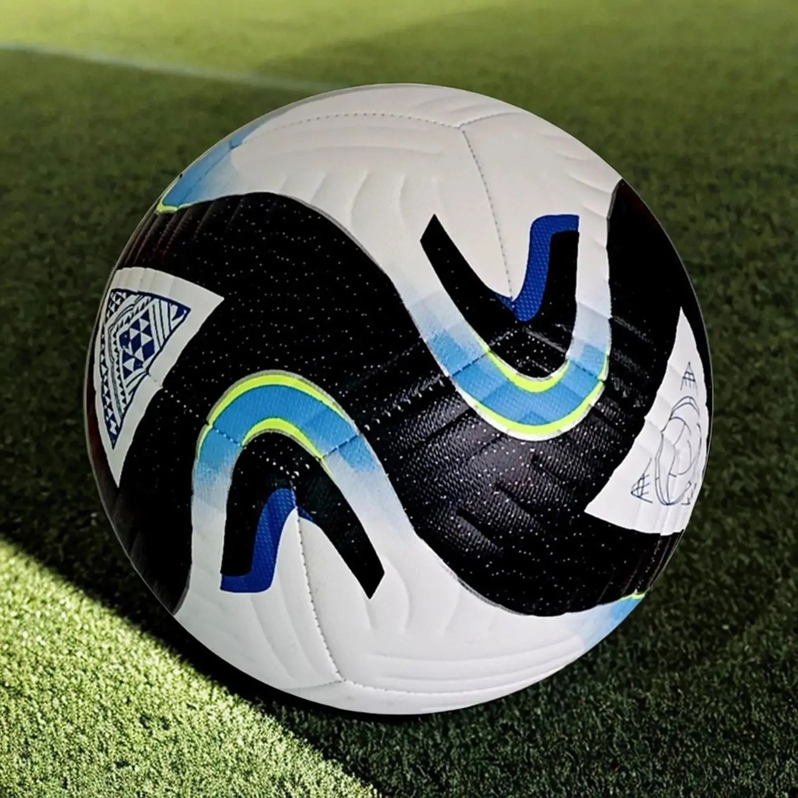 Soccer Ball Size 5 Seamless Stitching Football Durable High Quality PU Leather Official Match Ball Training Special