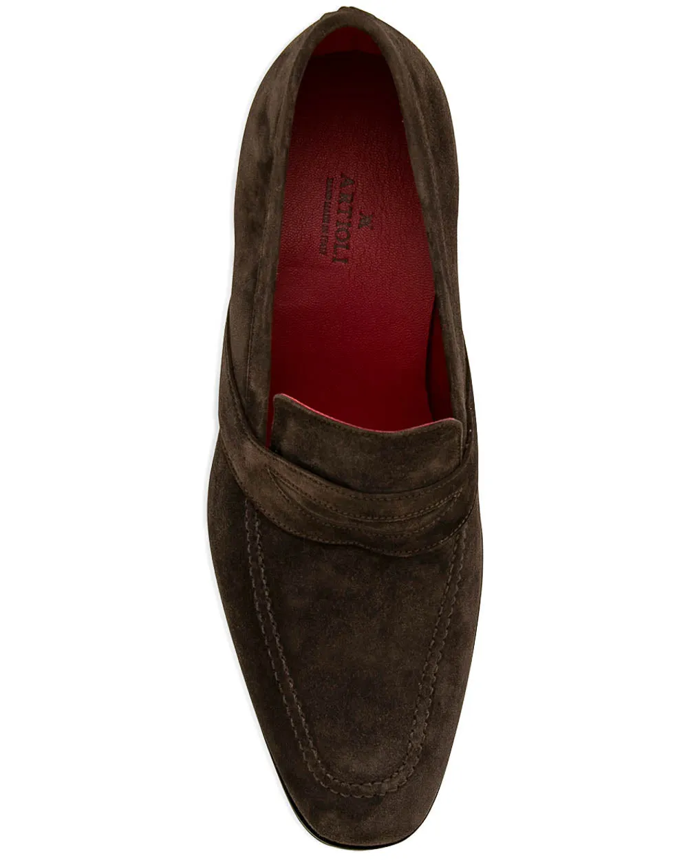 Su Tanzania Monaco Suede Penny Loafer