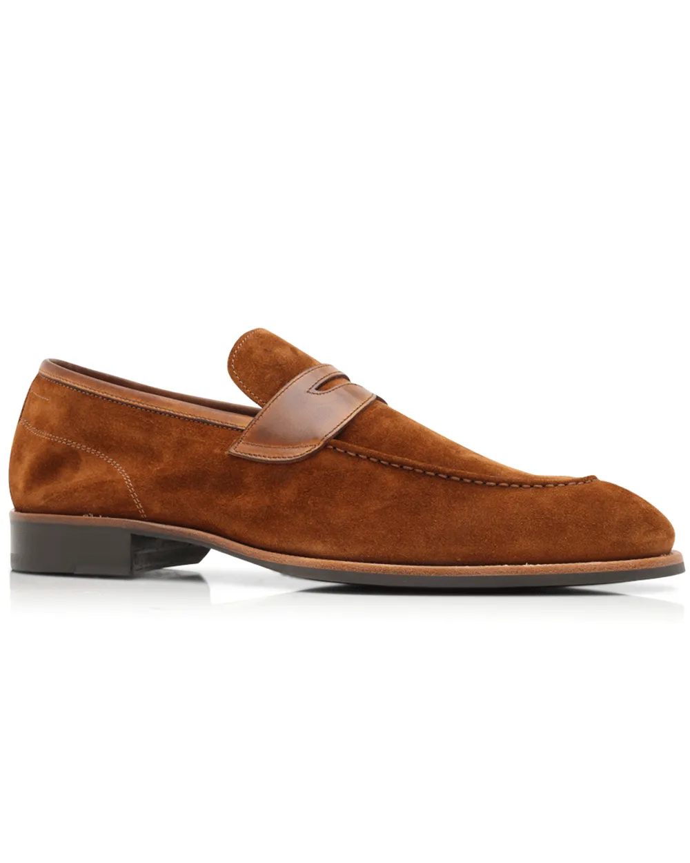 Suede Brera Loafer in Land