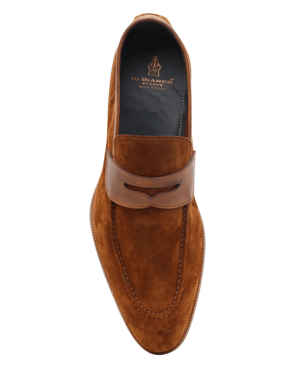 Suede Brera Loafer in Land