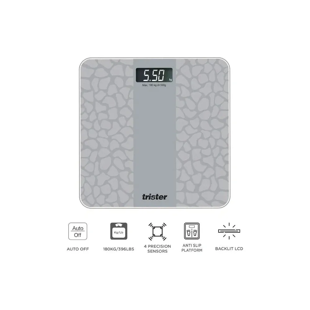 Trister Digital Personal Weighing Scale 180Kg -TS-410PS-S