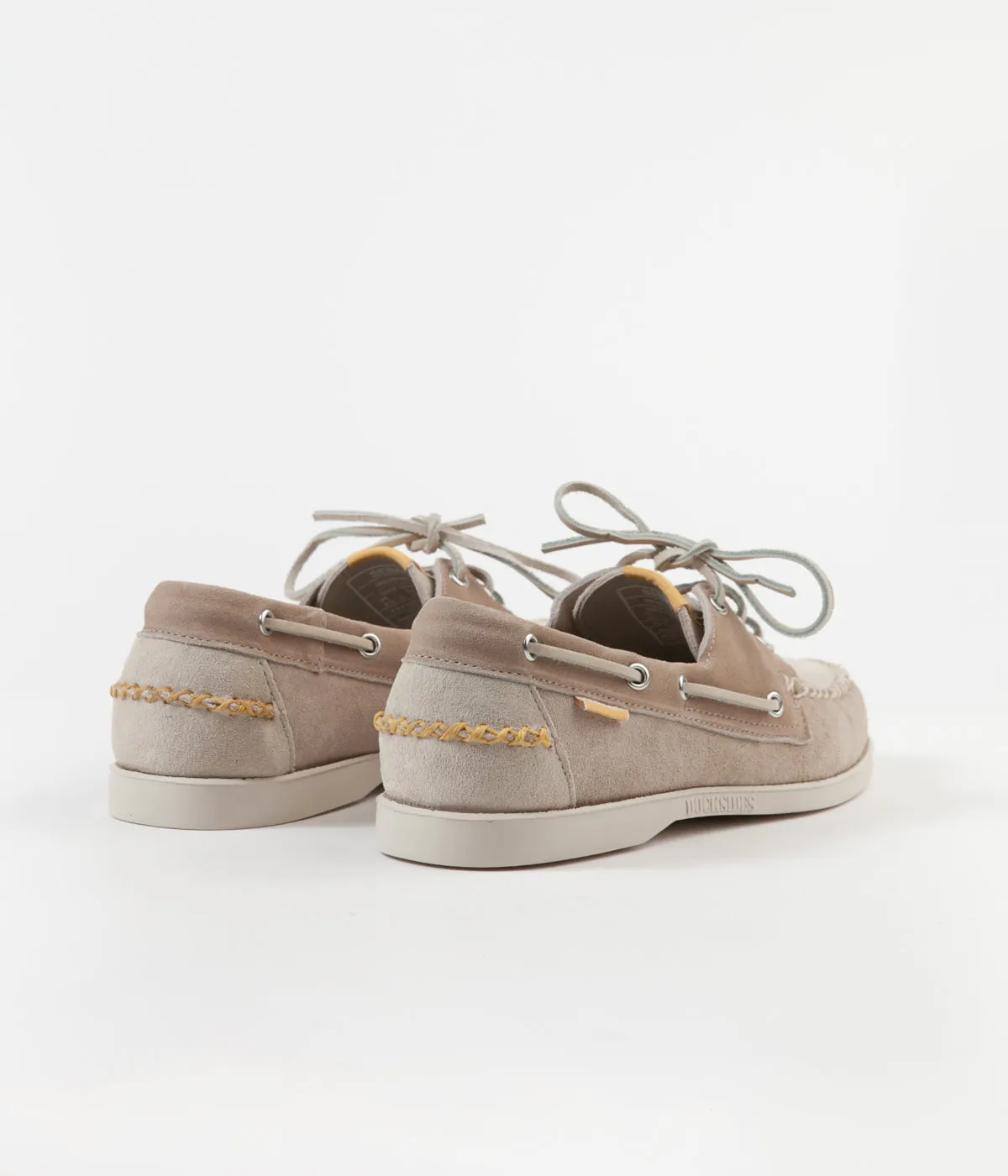 Universal Works x Sebago Portland Suede Shoes - Cream