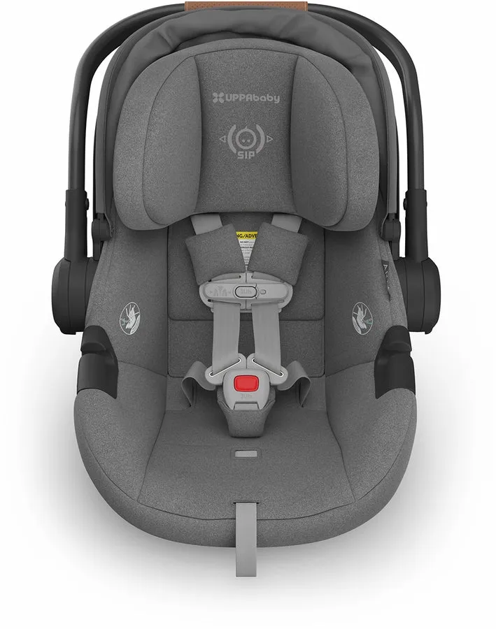 UPPAbaby Aria Lightweight Infant Car Seat - Greyson (Dark Grey)