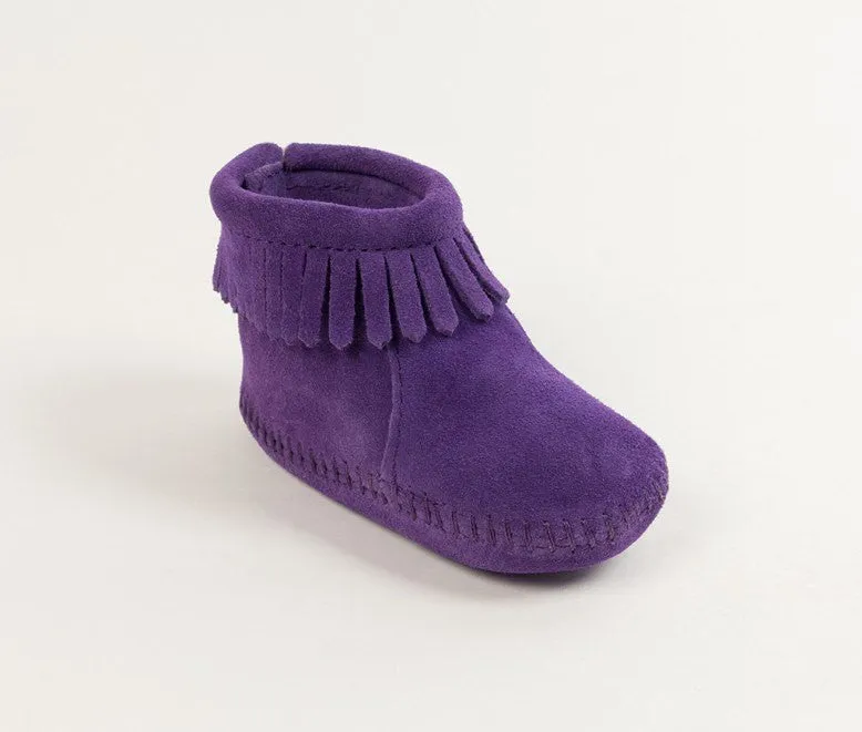 Velcro Back Flap Bootie