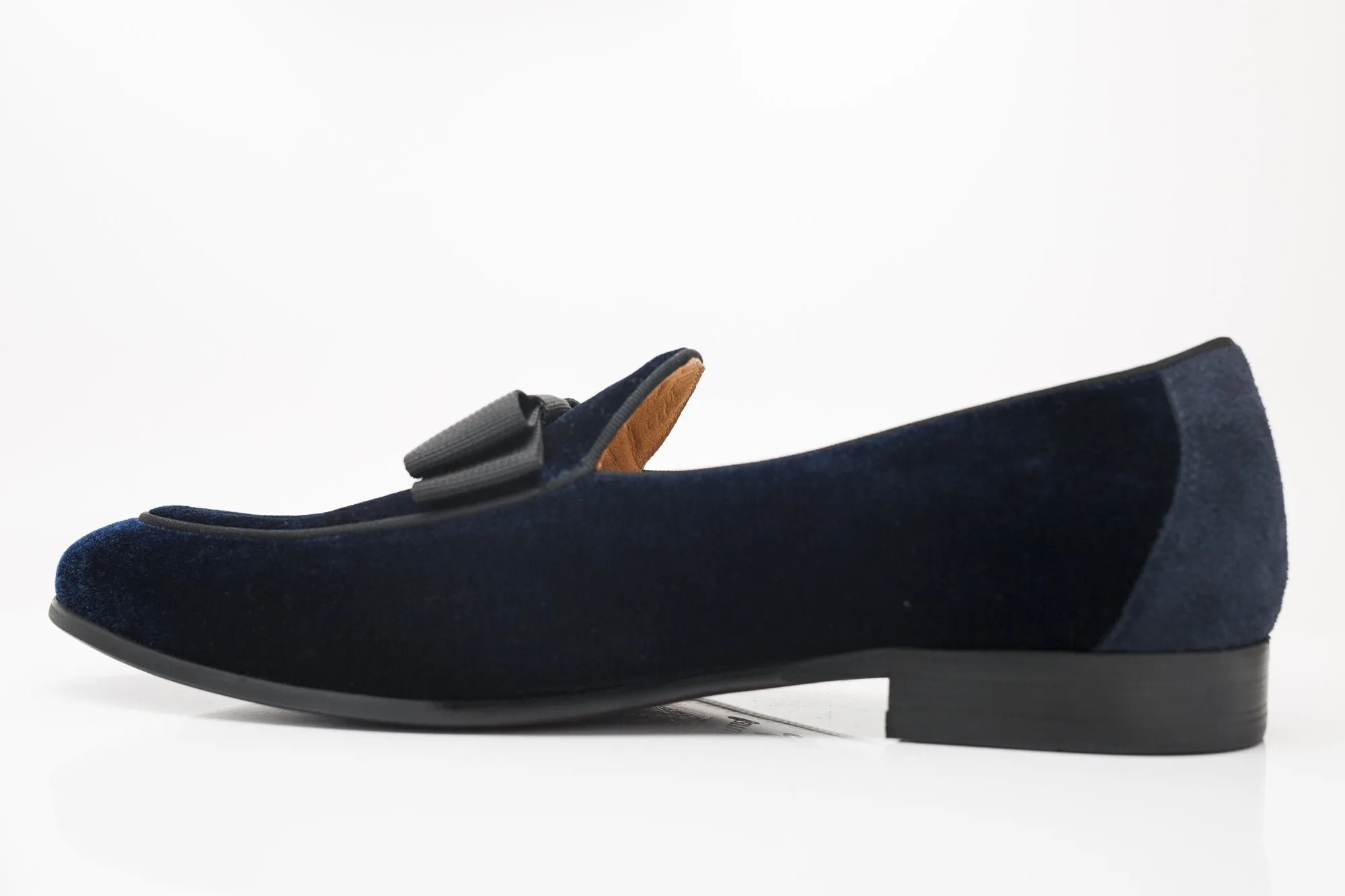 Velvet Formal Loafer Navy