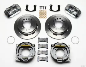 Wilwood Dynapro Low-Profile 11.00in P-Brake Kit-Polish New Big Ford 2.50in Offset