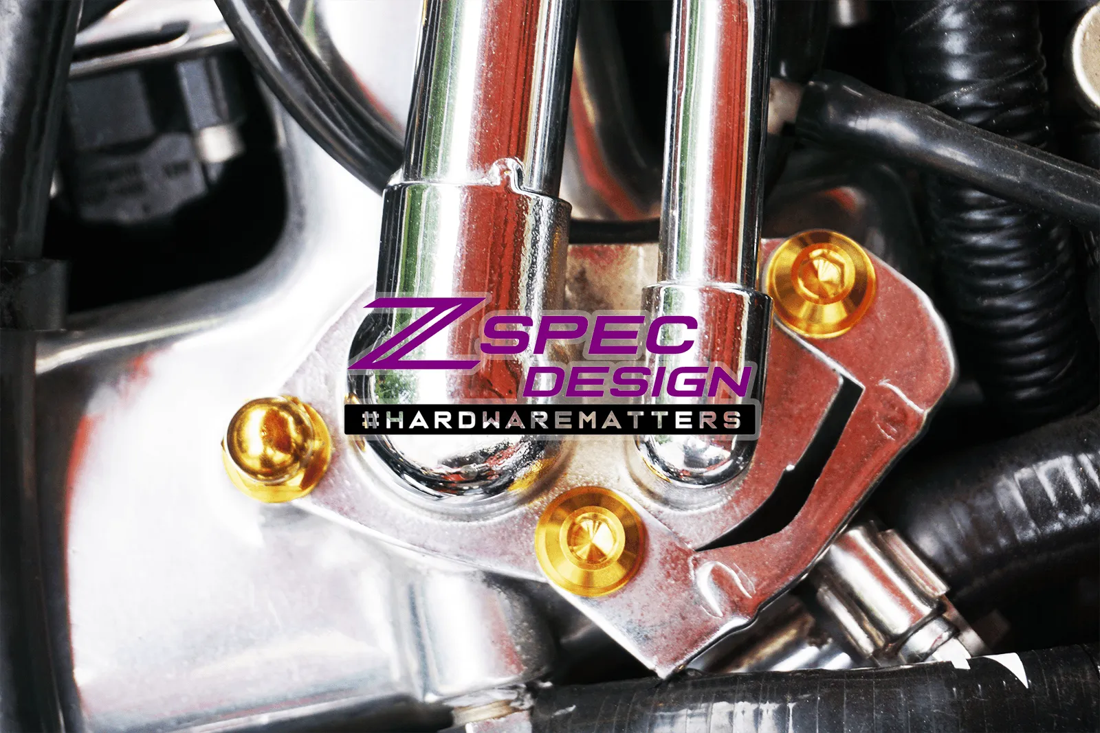 ZSPEC "Stage 3" Dress Up Bolts® Hardware Kit for Nissan 300zx Z32, Titanium